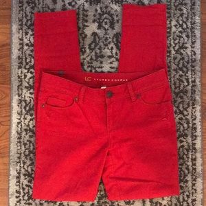 Lauren Conrad Red Jeans/Pants